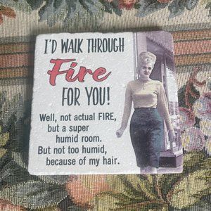 Tipsy Coasters and Gifts Funny Various Stone Coasters Set of 6 with Box USA